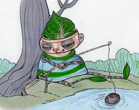 Fishing Elf. Click to see next image.