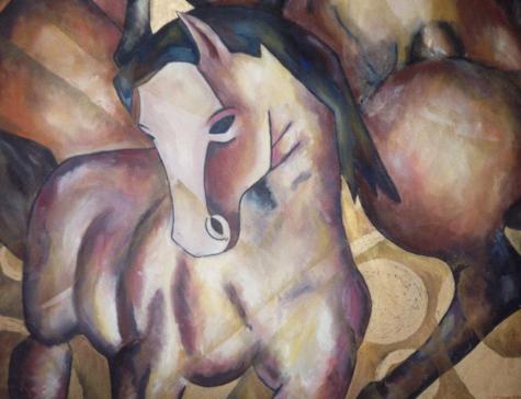 Wild Horses (detail). Click to see next image.
