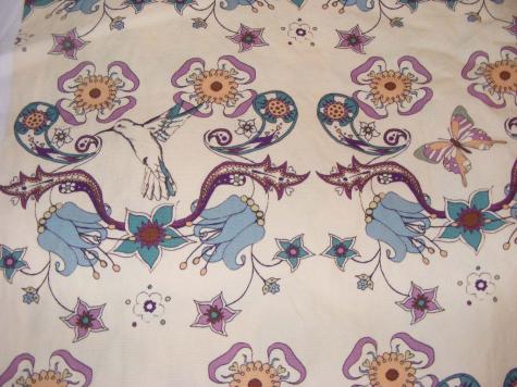 the printed fabric. Click to see next image.