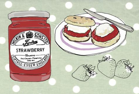 Strawberry jam. Click to see next image.