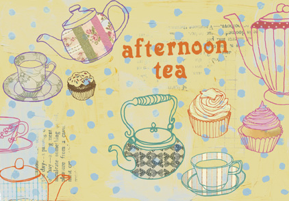 Afternoon tea. Click to see next image.